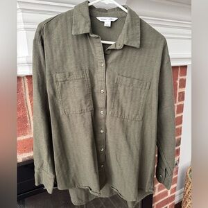 Old Navy Boyfriend Fit Flannel